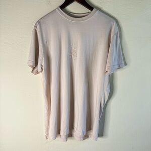 Men's Teddy Fresh Soft Pink Short Sleeve Graphic Tee Size Large 100% Cotton